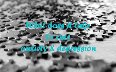 What does it take to cure anxiety and depression